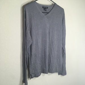Kenneth Cole Metallic Grey Sweater